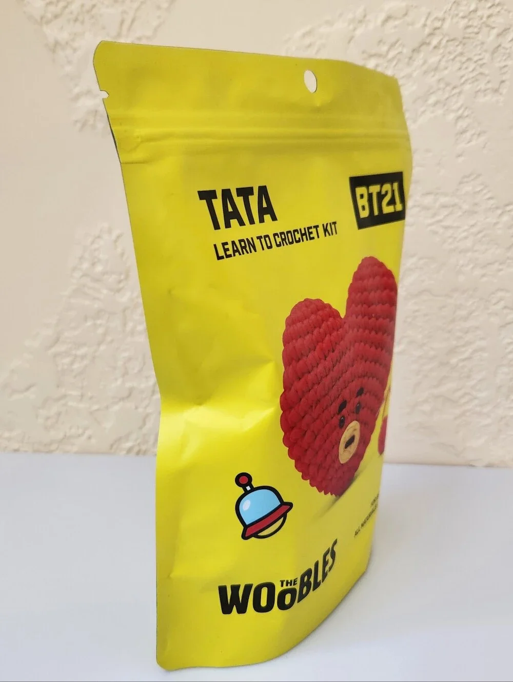 The Woobles TATA Learn to Crochet Kit, BTS collaboration, BT21